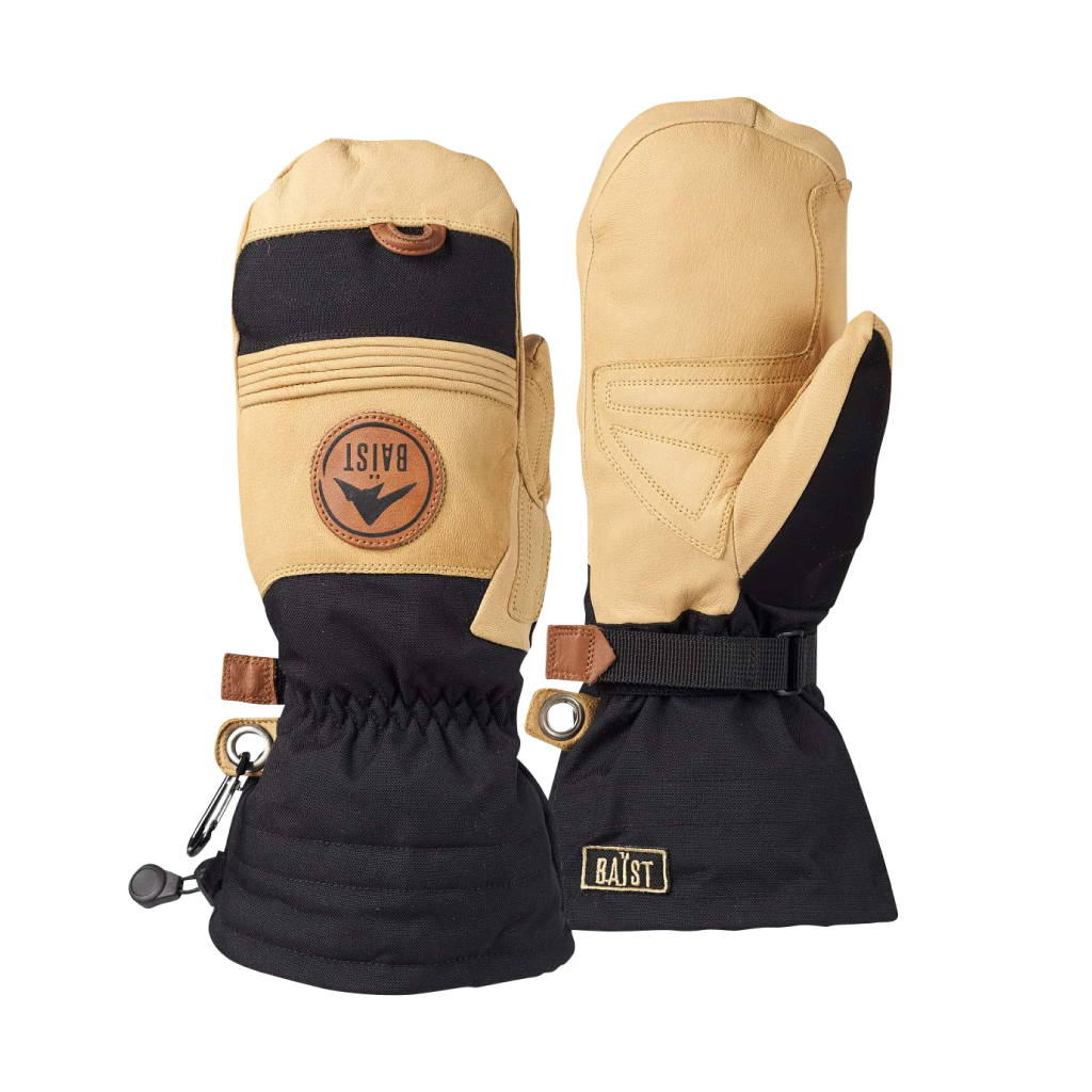 Men’s BAÏST ski mitten with waterproof goat leather and Cordura shell