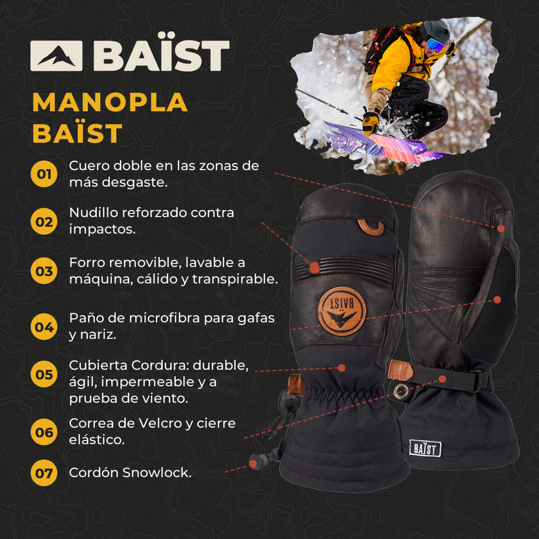 Manopla BAÏST para mujer