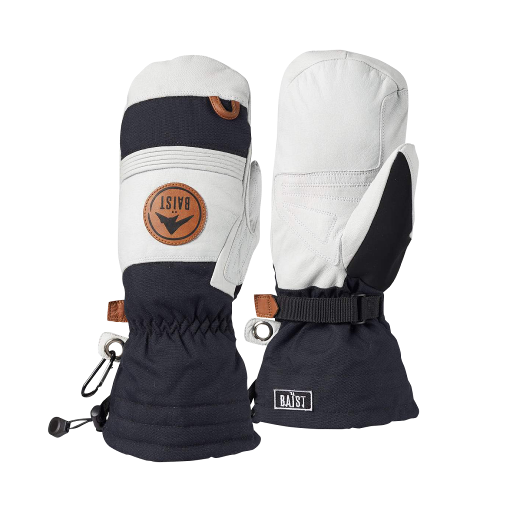 Men’s BAÏST ski mitten with waterproof goat leather and Cordura shell