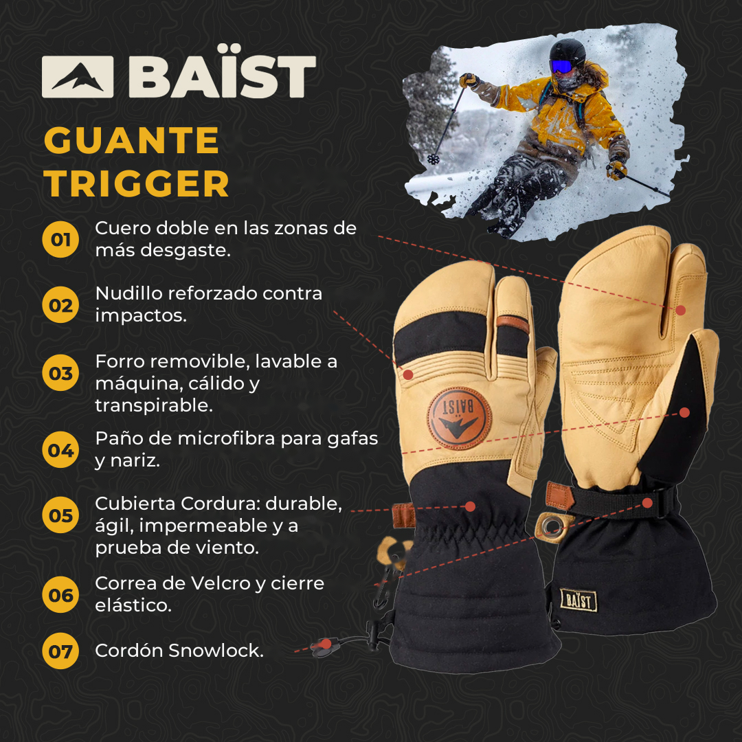 Guante Trigger BAÏST para mujer